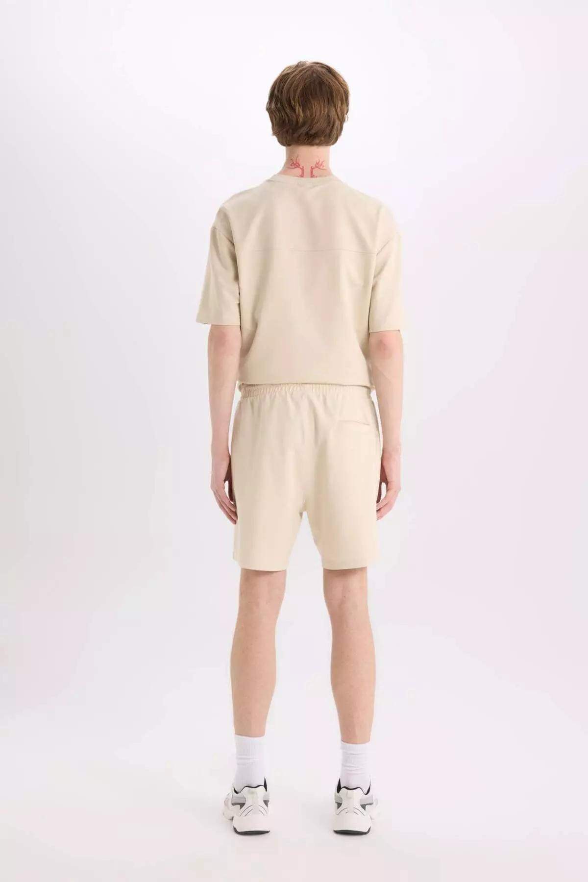 Slim Fit Slim Fit Skinny Leg Basic Straight Shorts B8674Ax25Sp