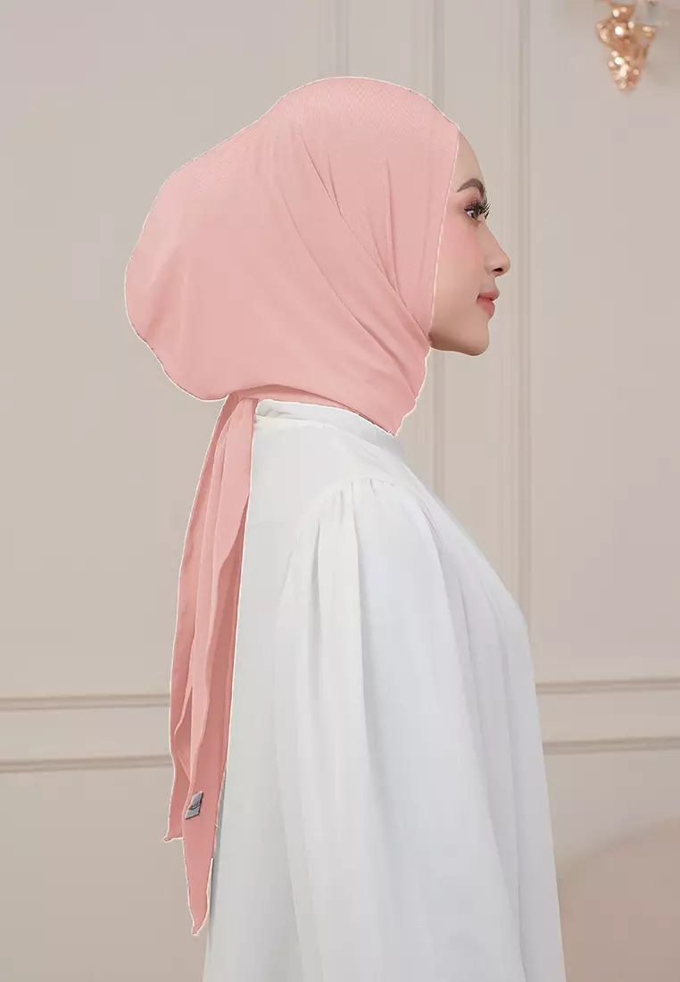 HIJAB INSTAN QIARA - PEACH
