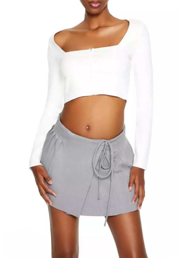 Knit Crop Forever 21 Sweater Crop Top Ribbed Sweater Forever 21