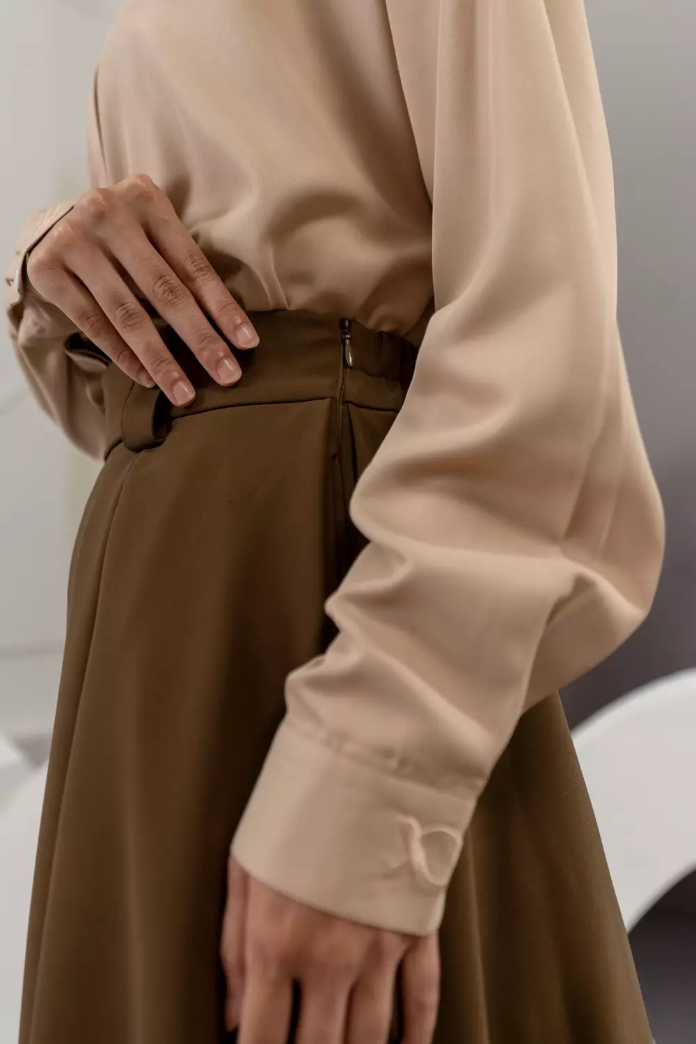 Klamby - Qina Skirt Tobacco Brown