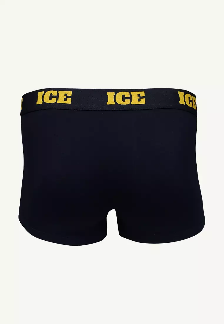 Viscose w/ Spandex Men's Boxer Briefs Leon - Black (Single Pack)