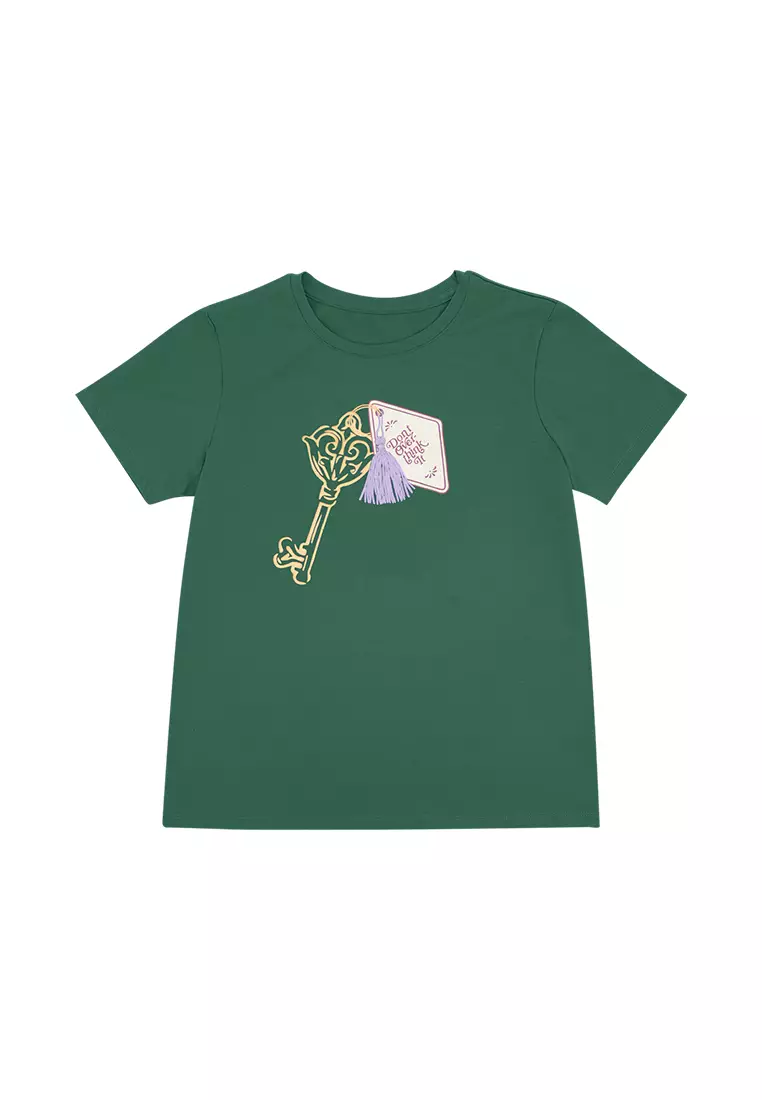 Ladie's Graphic T-shirt "Don't overthink it"