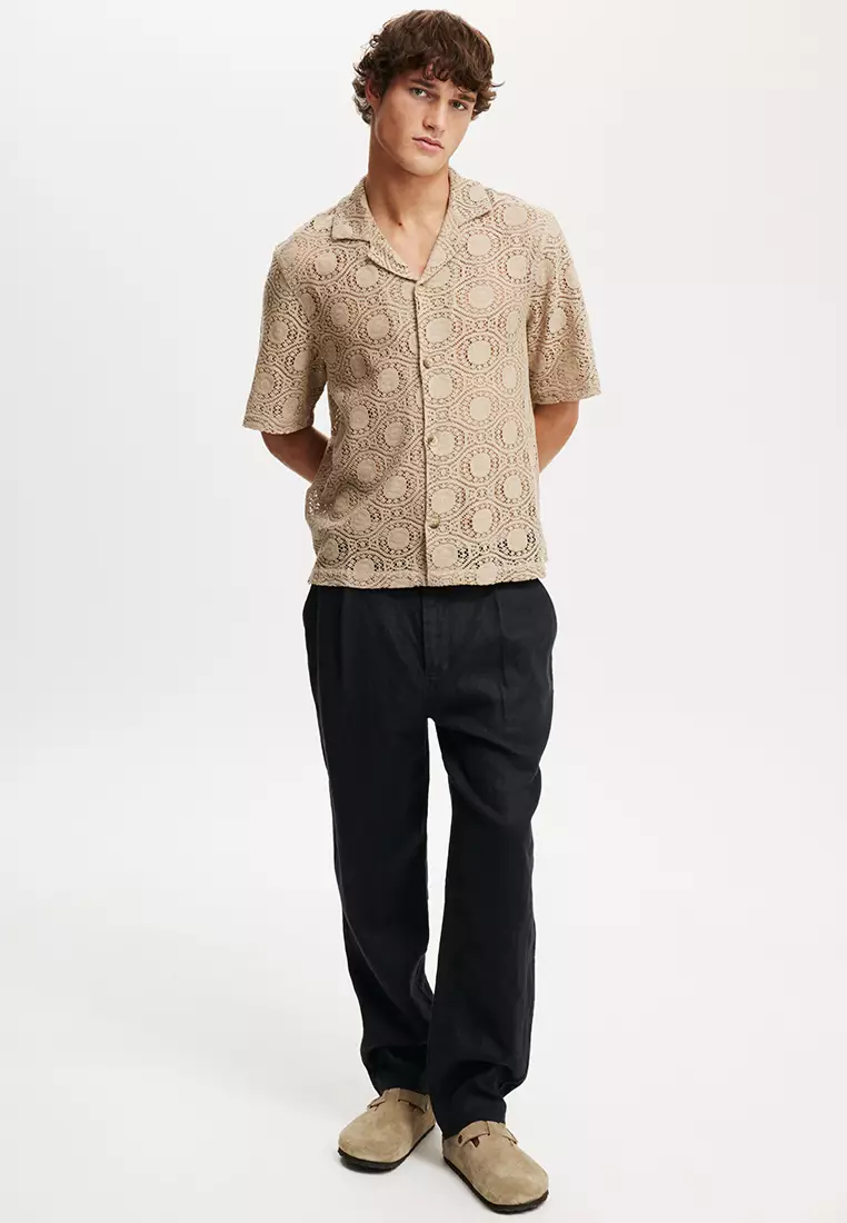 Cotton On Box Fit Short Sleeve Shirt 2025 | Buy Cotton On