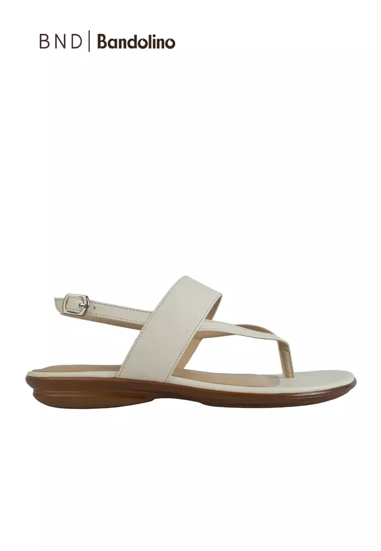 Discount on BND  shoes - SKU: BND - Bandolino Wren Sandals 12210 White