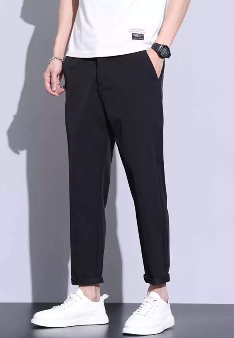 Elasticated Waist Ankle Pants