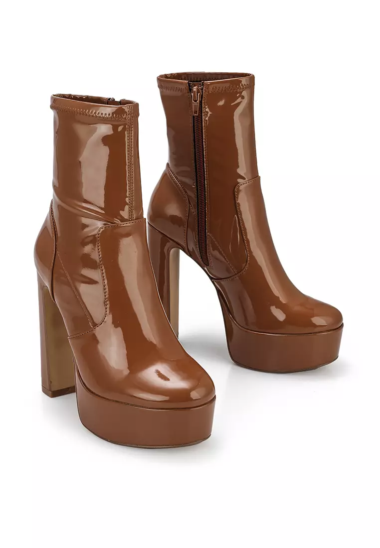 Aldo platform ankle clearance boots