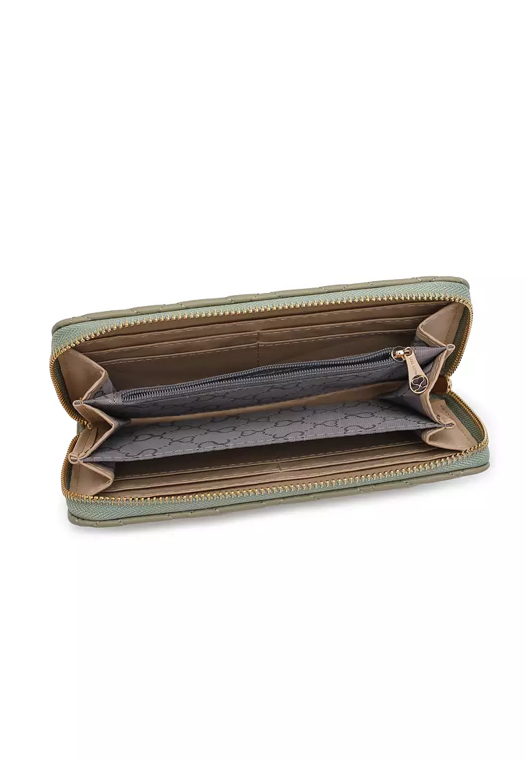 Scarlett Women's Quilted Long Wallet / Purse