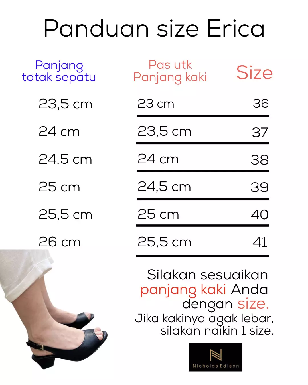 Heel Erica Black