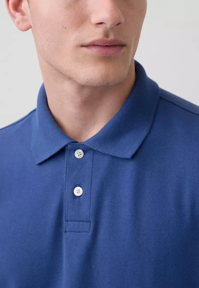 Short Sleeve Relaxed Polo Shirt