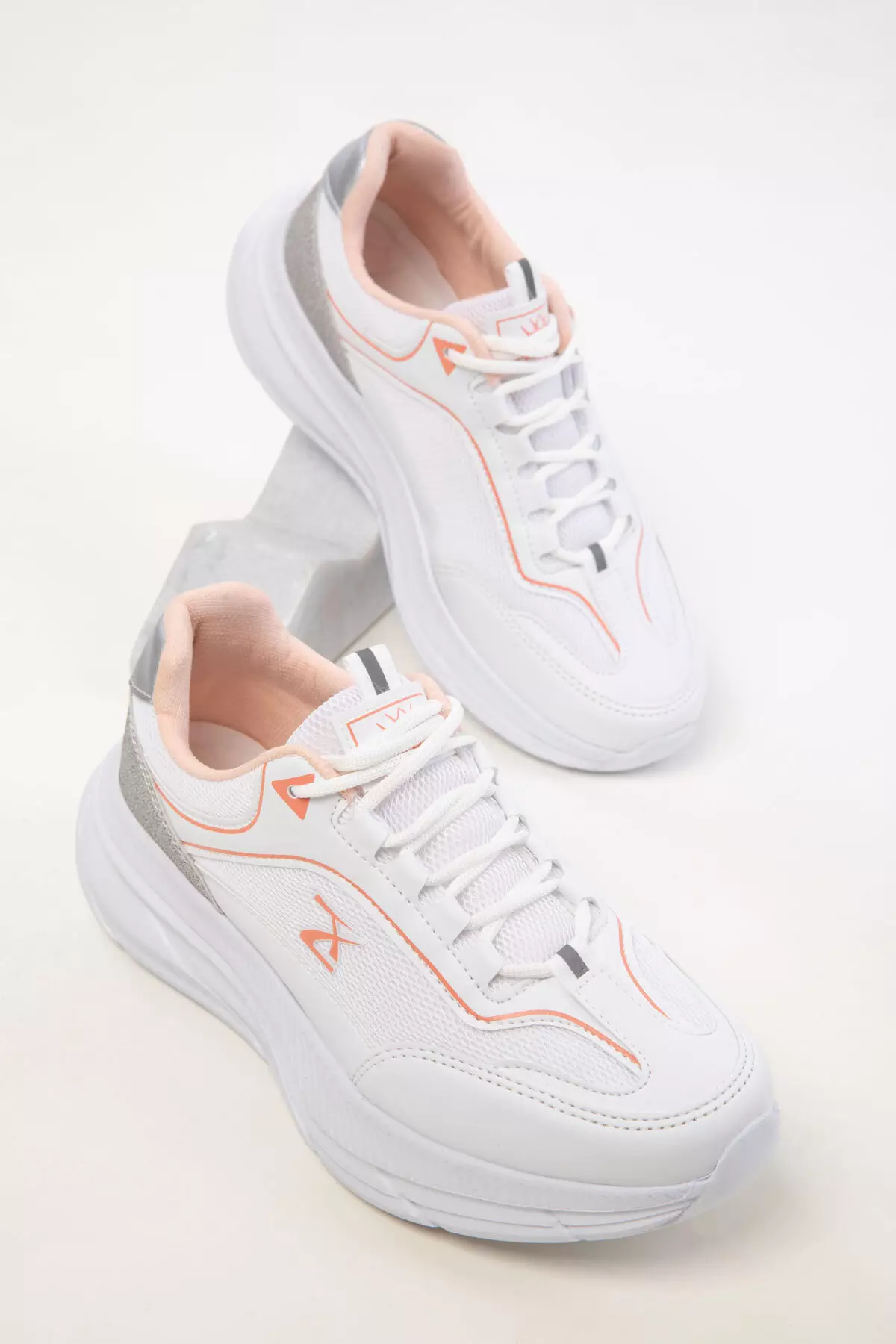 White-Powder Women's Sneaker 20414