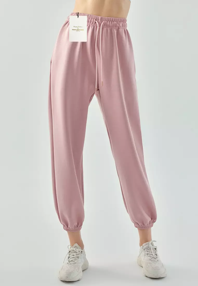 HAPPY FRIDAYS Drawstring Waist Scuba Knit Sweatpants DSG-DSP661