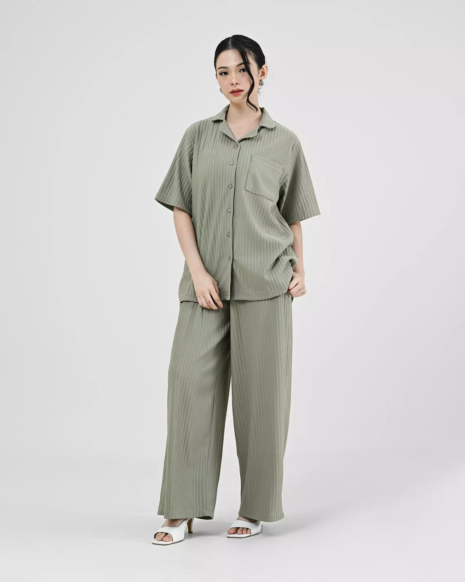 Geulis.id DITA PAJAMAS - Sage