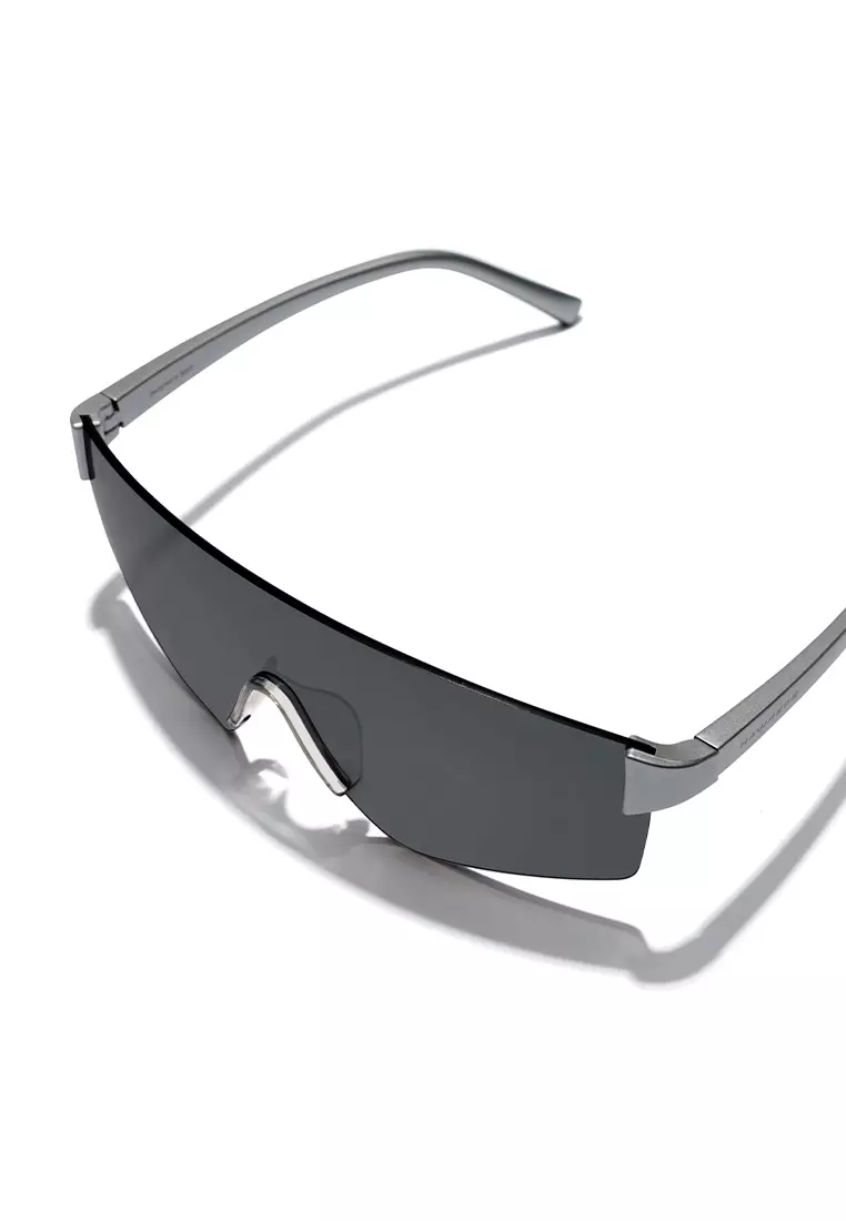 HAWKERS Silver Chrome Aero Sunglasses For Men And Women, Unisex. Official Product Designed In Spain