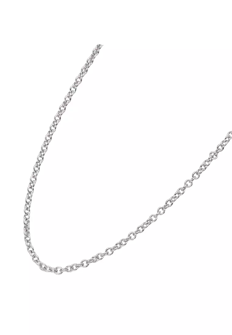 LITZ 18K 白金鏈 OM-RLF2306CRL (1.84g+/-)