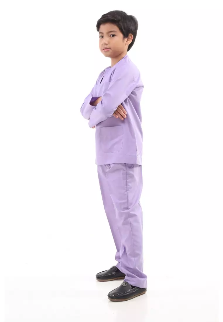 Baju Melayu Moden Teluk Belanga For Kids