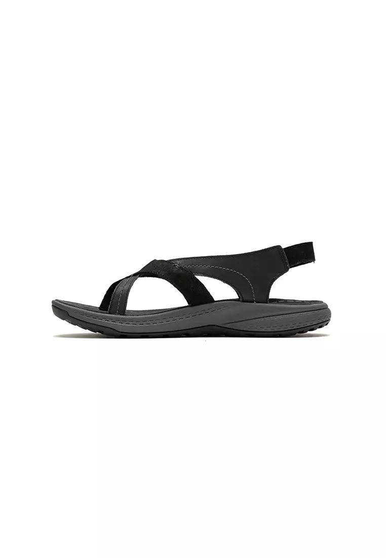 Momentum Buzz Sandal – Black Womens Sandals Land