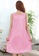 LYCKA pink SWW9002-Lady One Piece Casual Nightgown (Pink) 8A8DEAABC2903CGS_3