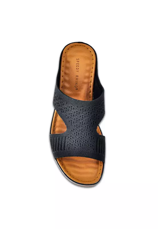 Comfort Slip On Wedge Sandals