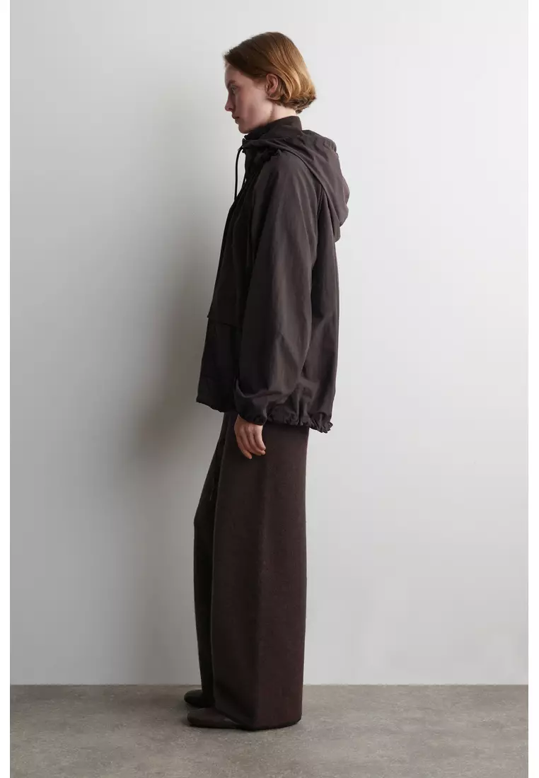 TECHNICAL HOODED PARKA JACKET