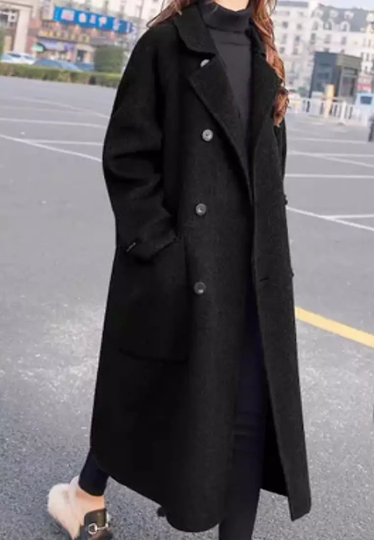 Buy Twenty Eight Shoes VANSA Over The Knee Woolen Coat VCW-C1488