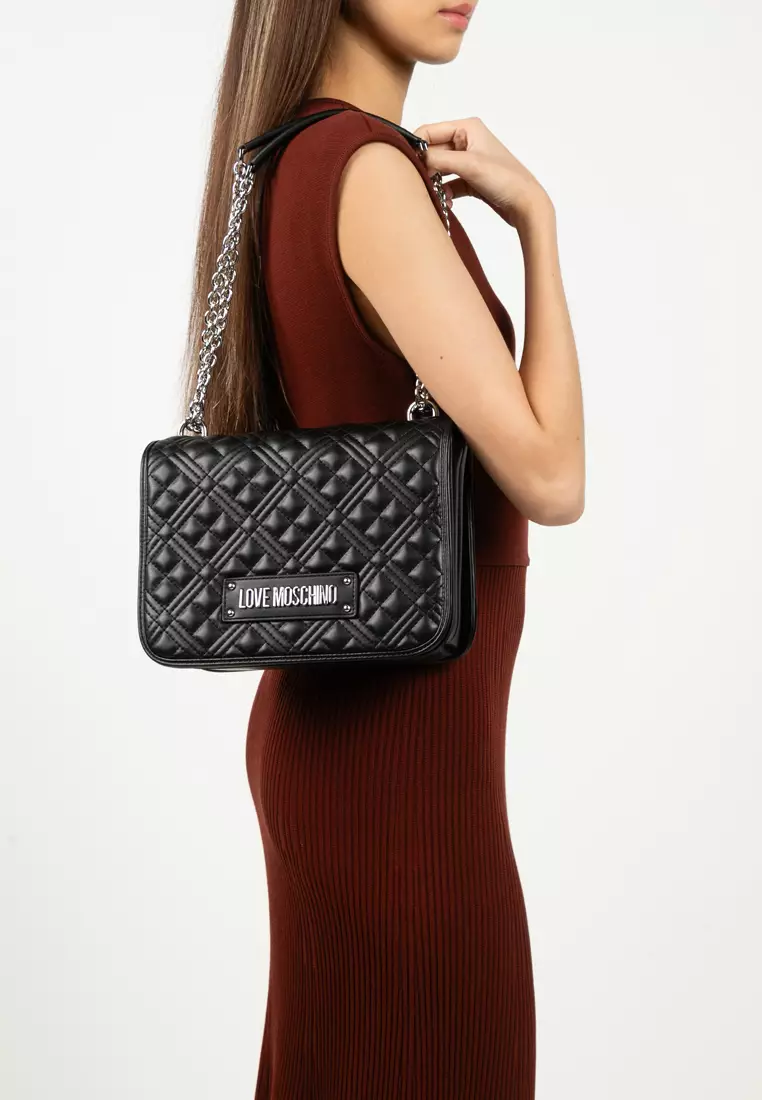 Lettering Logo Shoulder Bag