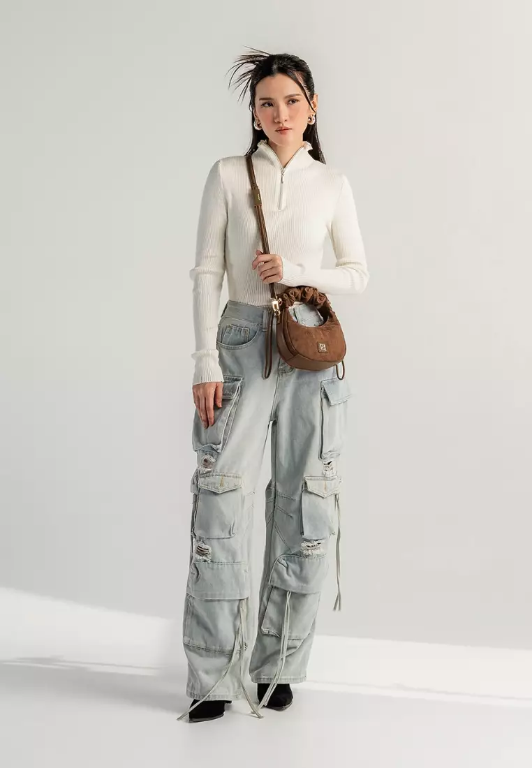 Fuffa Micro 2.0 Bag Suede - Brown