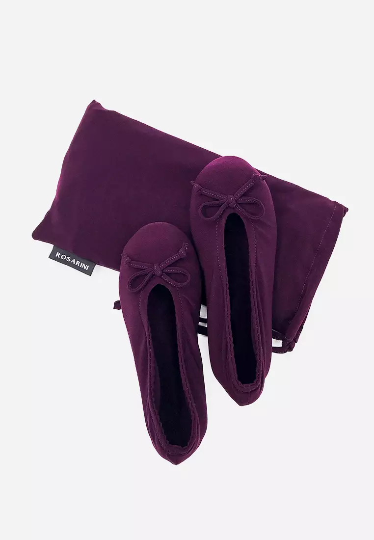 Purple ballerina slippers sale