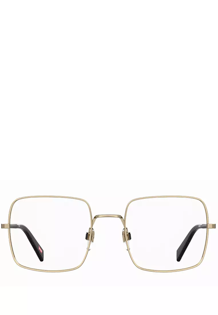 LEVI-S Optical glasses LV 1042-J5G, RECTANGULAR Shape with GOLD Color