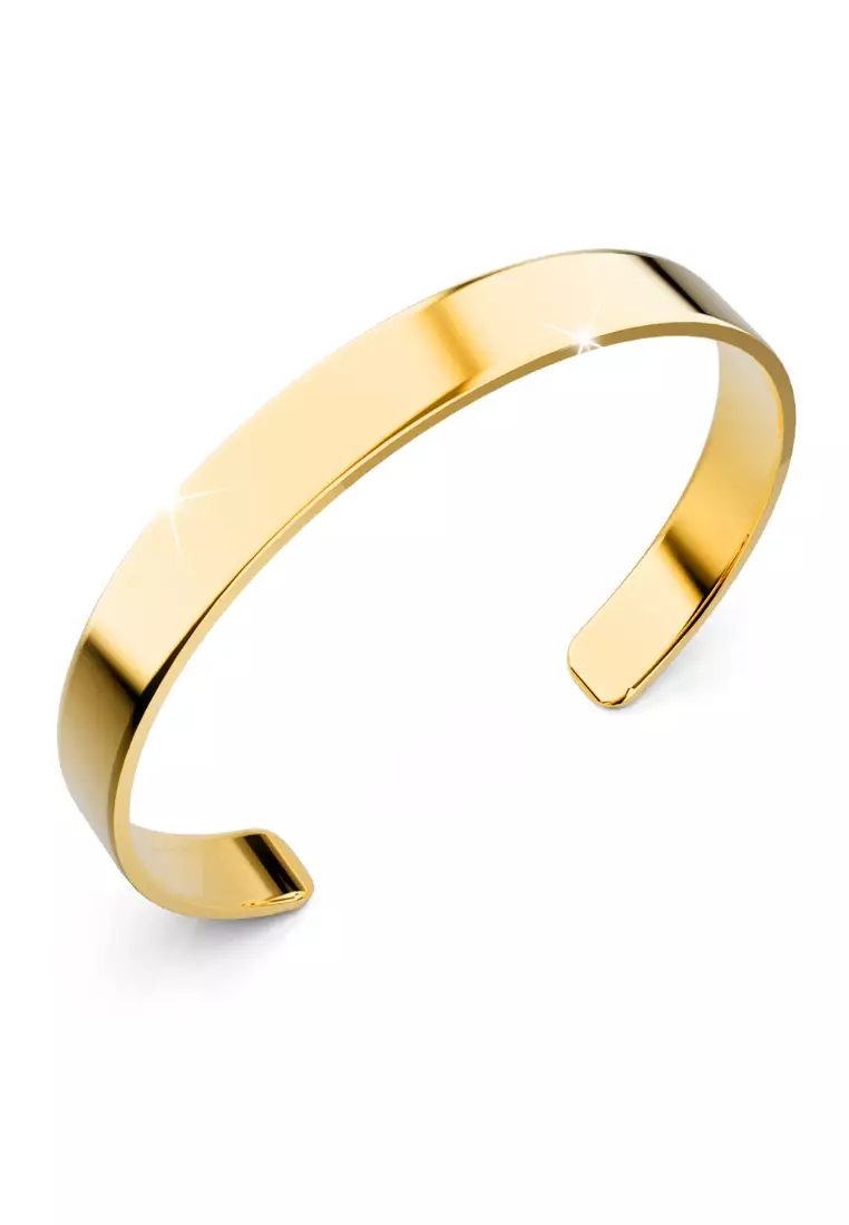 Cuff bangle store gold