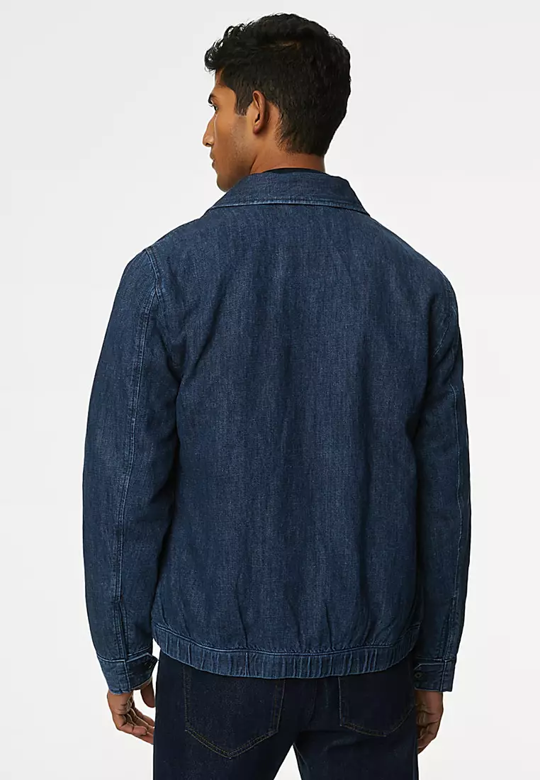 Denim Harrington Jacket