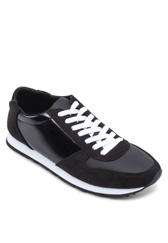 XM - 麂皮亮zalora是哪裡的牌子面拼接運動鞋, 鞋, 鞋