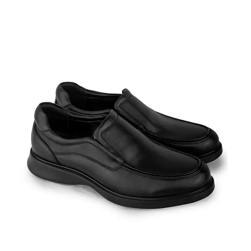 Sepatu Kulit Pria Pantofel Formal Gino Mariani Izel Black