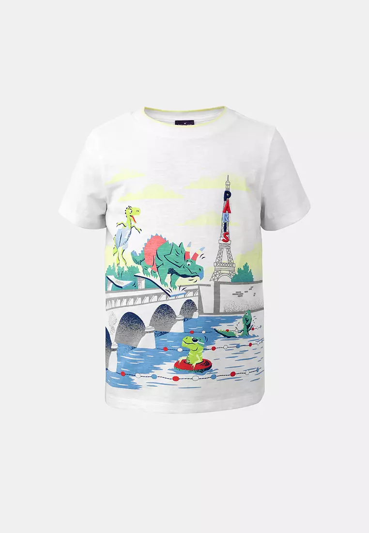 Ecru Dino T-Shirt