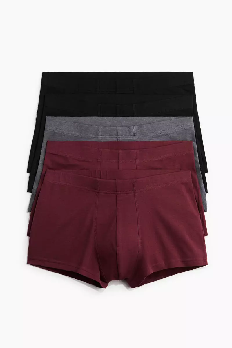 5-pack cotton short trunks