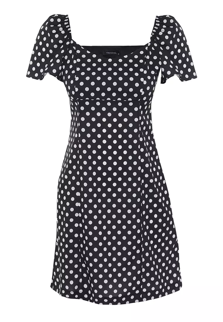 Buy Trendyol Polka Dot Mini Dress Online | ZALORA Malaysia