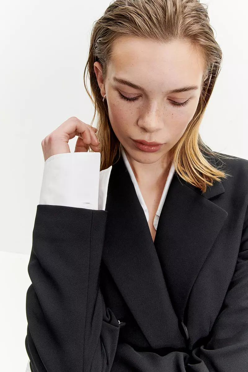 Buy H M Double breasted blazer 2024 Online ZALORA Philippines