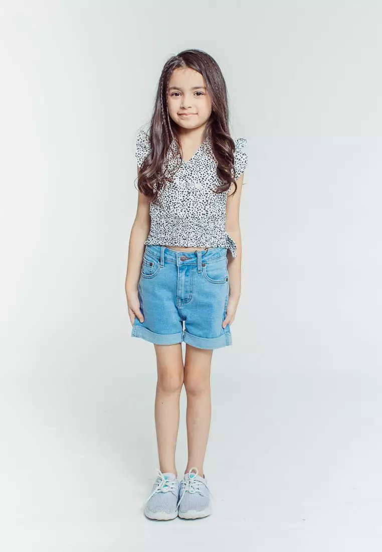 Mossimo Kids Girls Off Shoulder Crop Top & Skirt Set