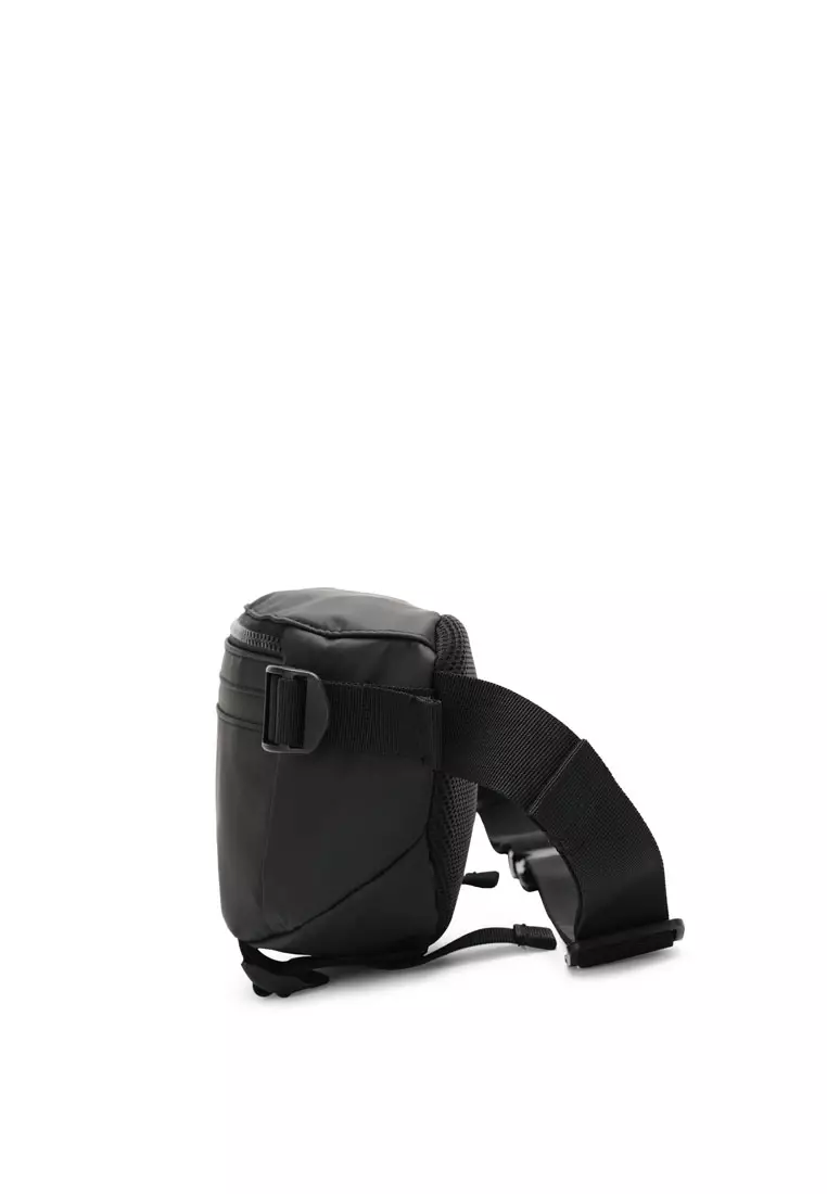 Men's Waist Bag / Belt Bag / Chest Bag - Black