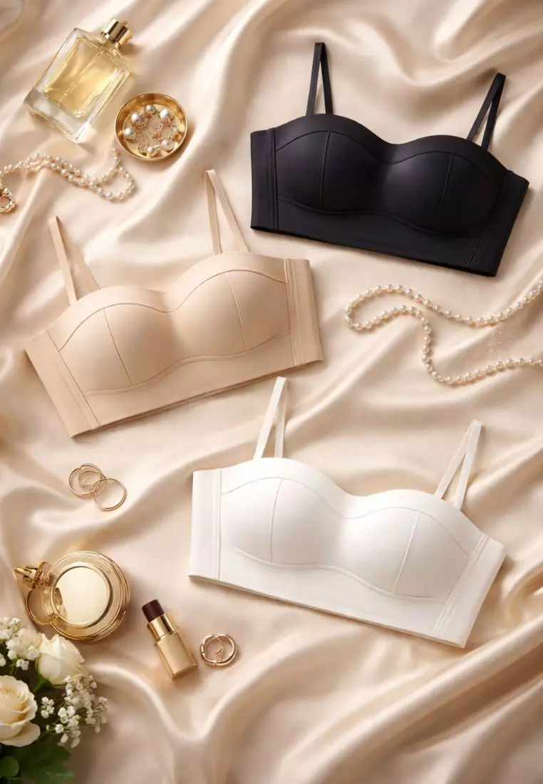 Blaire Strapless Bra in Pink