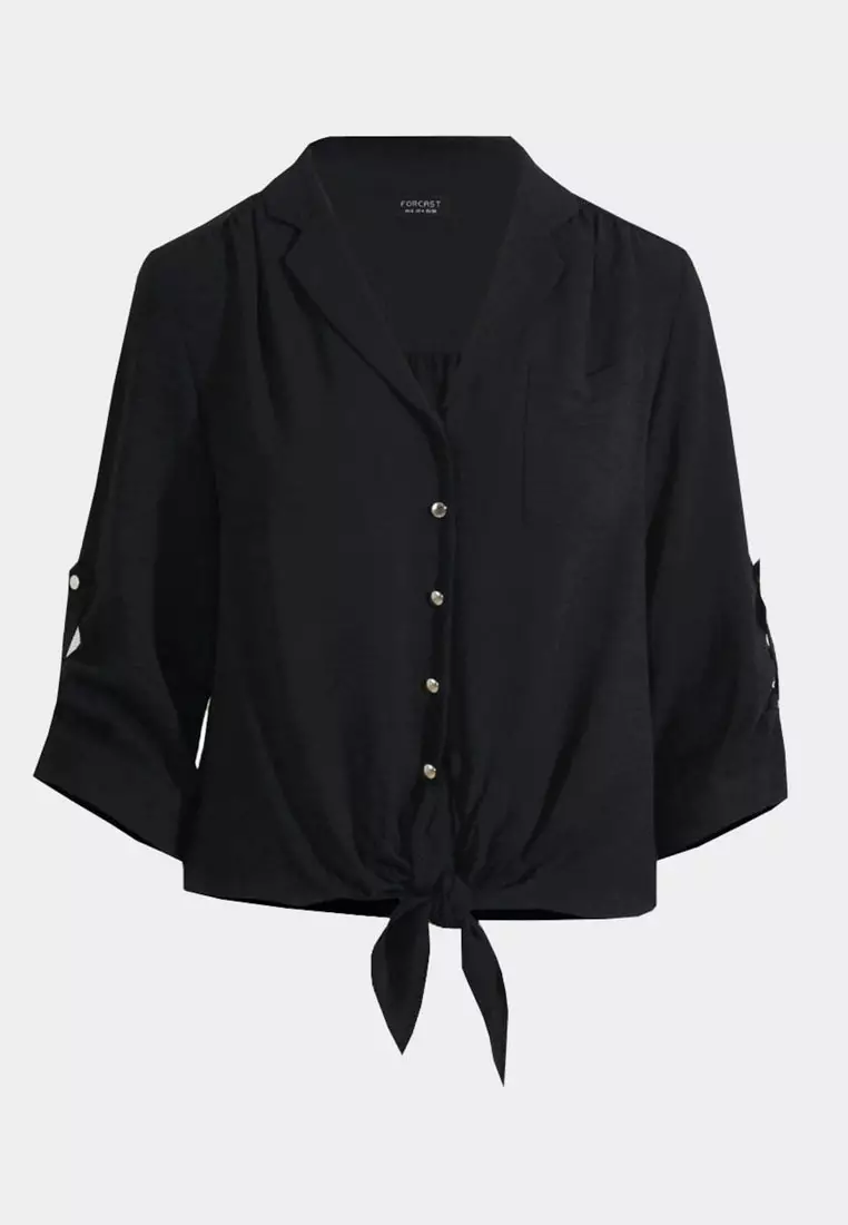 Claire Tie Front Blouse