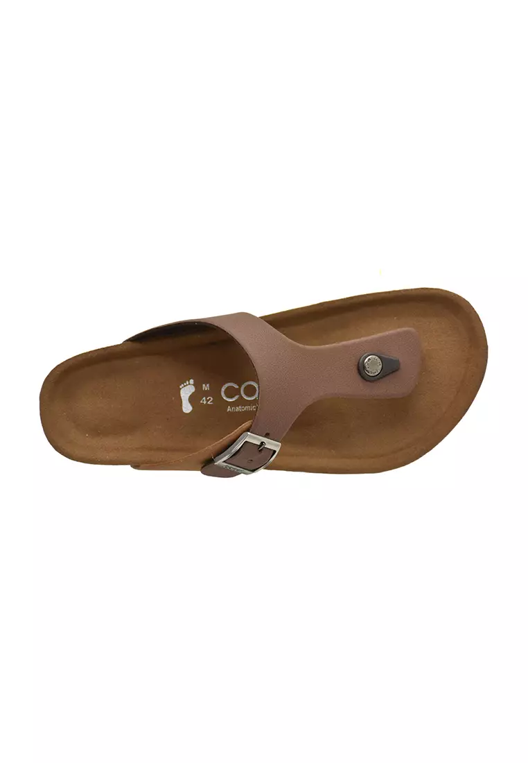 Carvil Sandal Pria Munich-01 M Stone/Brown