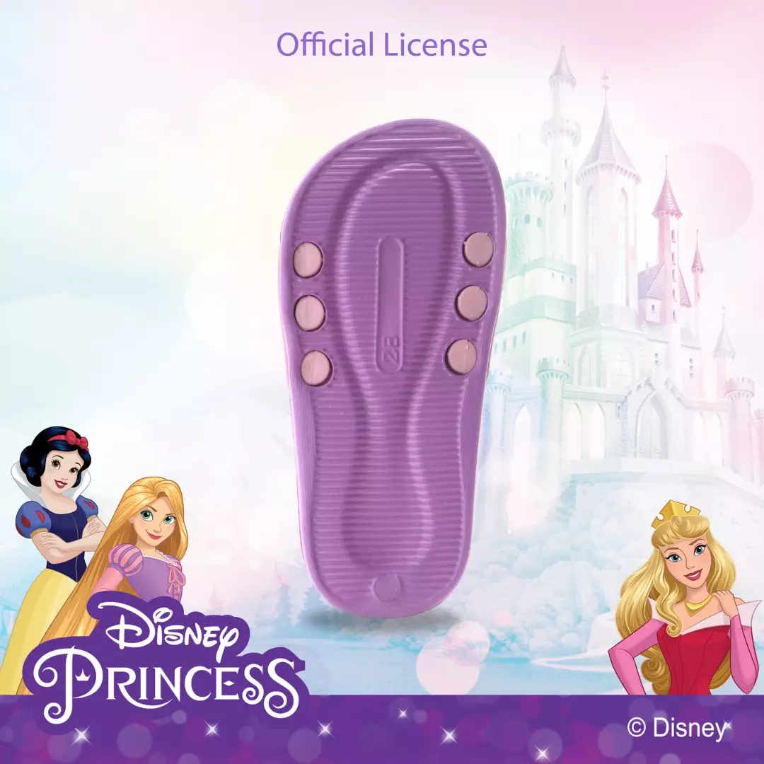 PRINCESS - SANDAL ANAK WANITA CH820070WK selop anak full karet UNGU ANGGUR