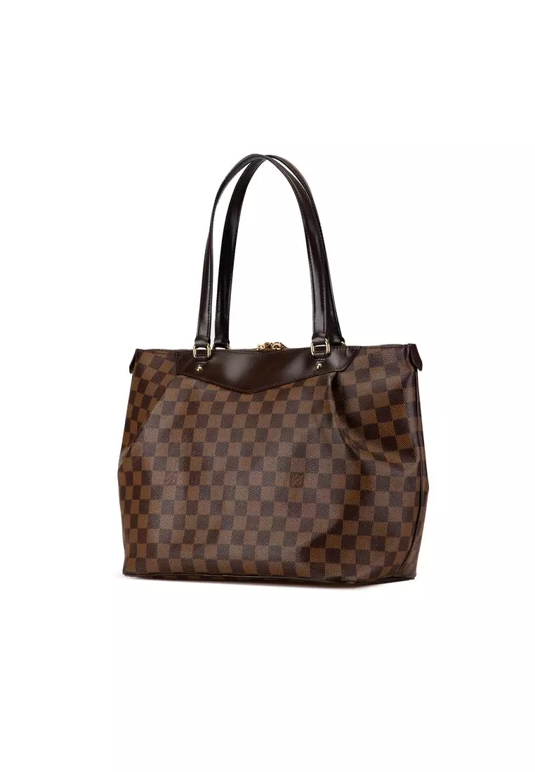 Buy Louis Vuitton Pre Loved Damier Ebene Westminster Pm Canvas Tote