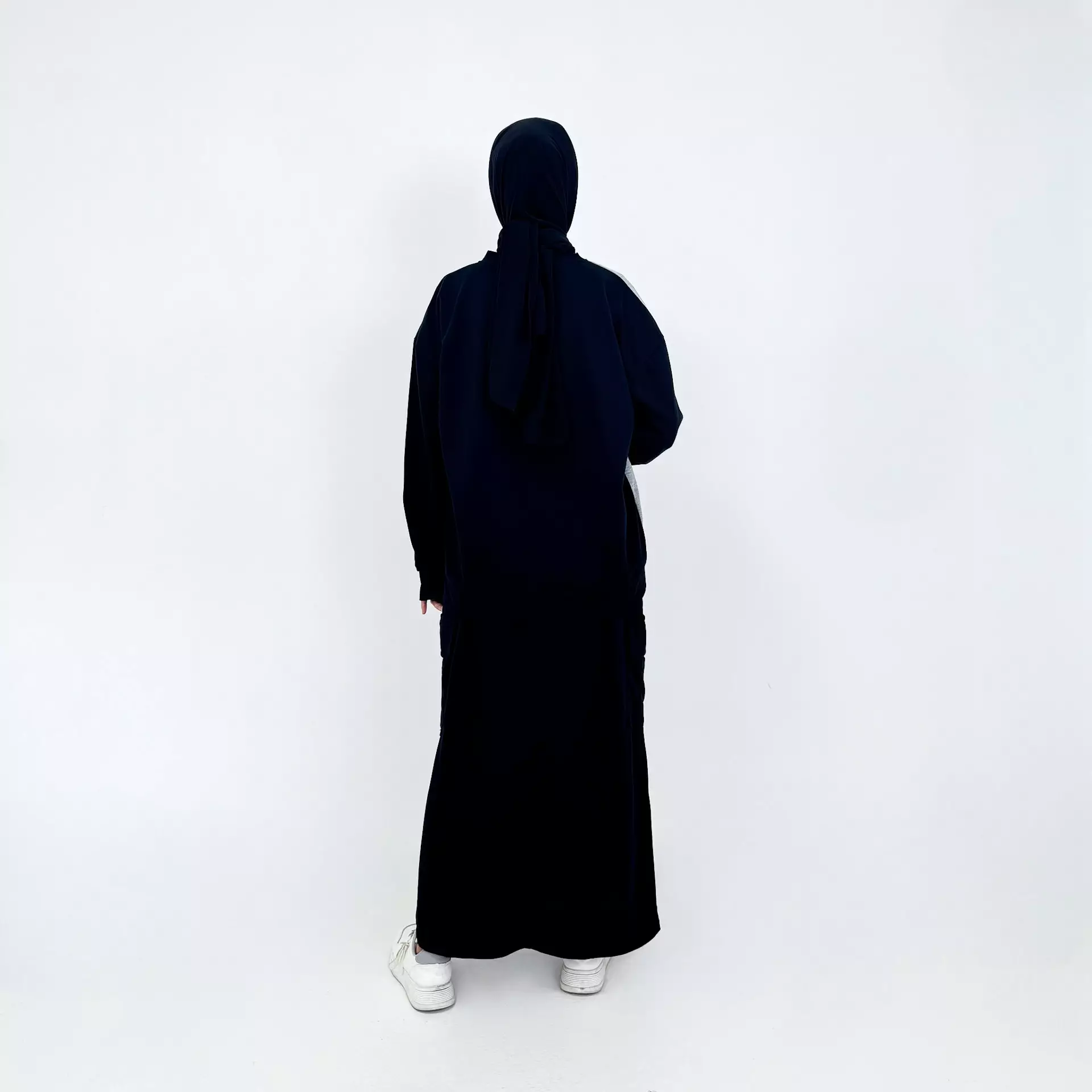 Tissa Set Sporty Skirt | Setelan Training Olahraga Rok Panjang Wanita