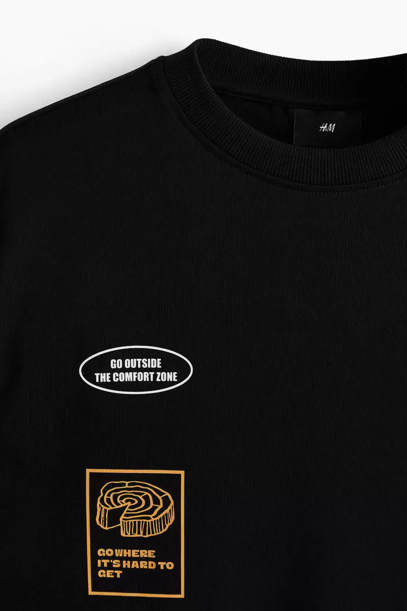 Loose Fit Long-sleeved top