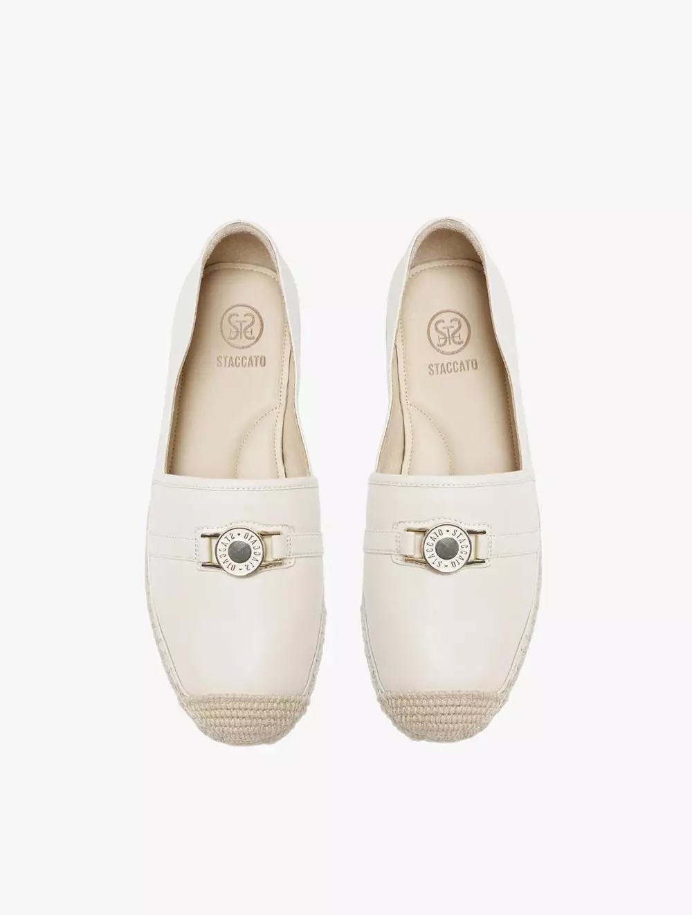 Staccato EDT23-018 Women's Espadrilles Flats - Beige