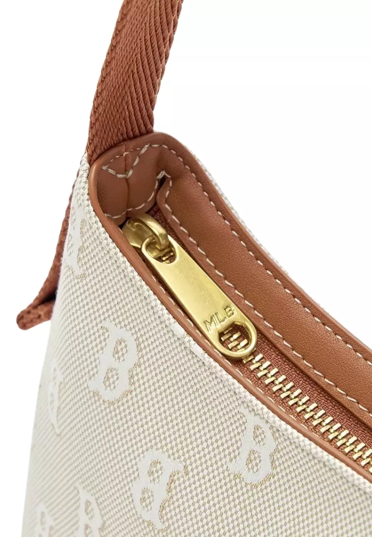 Classic Monogram Jacquard Cross Bag - Boston Beige