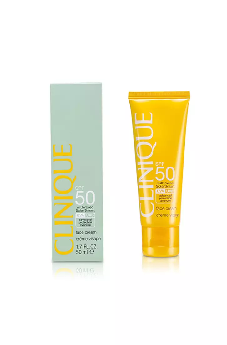 Buy Clinique Clinique Sun Spf 50 Face Cream Uva Uvb 50ml 1 7oz Online Zalora Malaysia