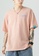 Twenty Eight Shoes pink VANSA Unisex Color block Letters Short-sleeved T-shirt VCU-T1567 D2DC4AA7CFFCEAGS_3