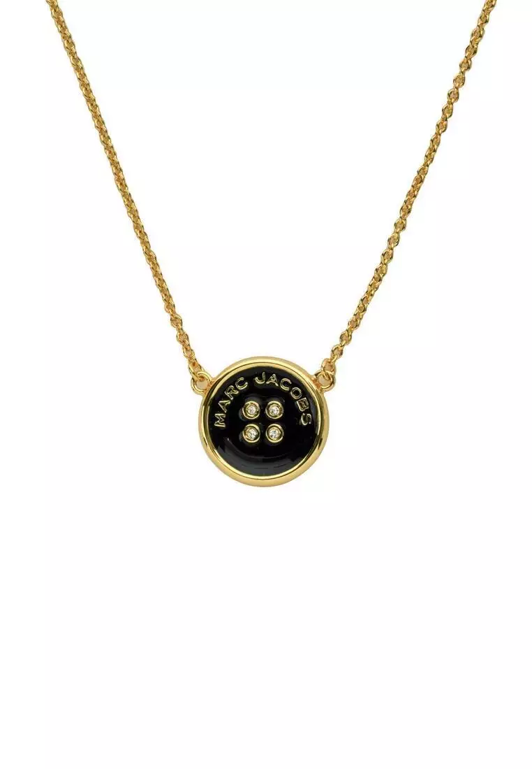 The Button Pendant Necklace